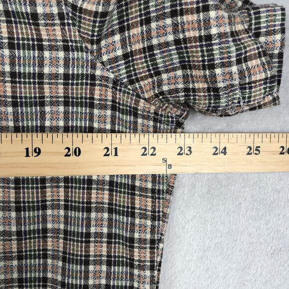 DENIM‎ & SUPPLY Ralph Lauren Western Pearl Snap Shirt Men's XL Plaid 100% Cotton - Picture 8 of 10